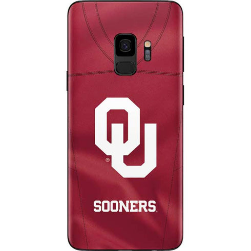 University of Oklahoma Red Jersey Galaxy S9 Skin